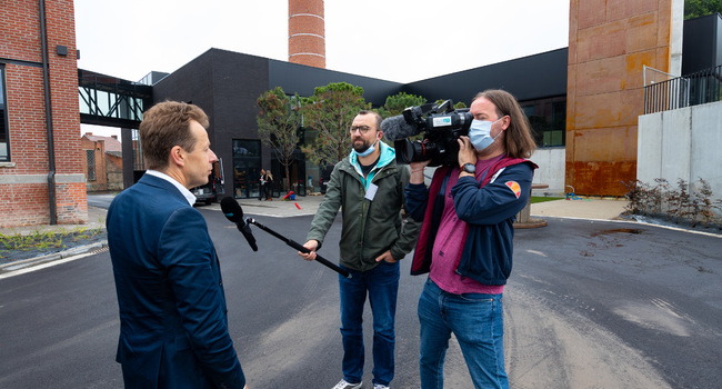 L'Espace C inauguré sur le site des anciennes câbleries de Dour